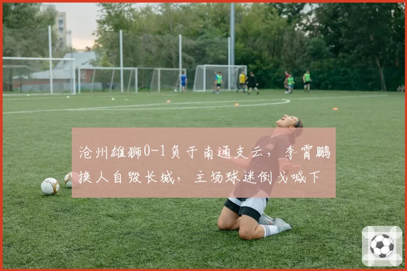 沧州雄狮0-1负于南通支云,李霄鹏换人自毁长城,主场球迷倒戈喊下课